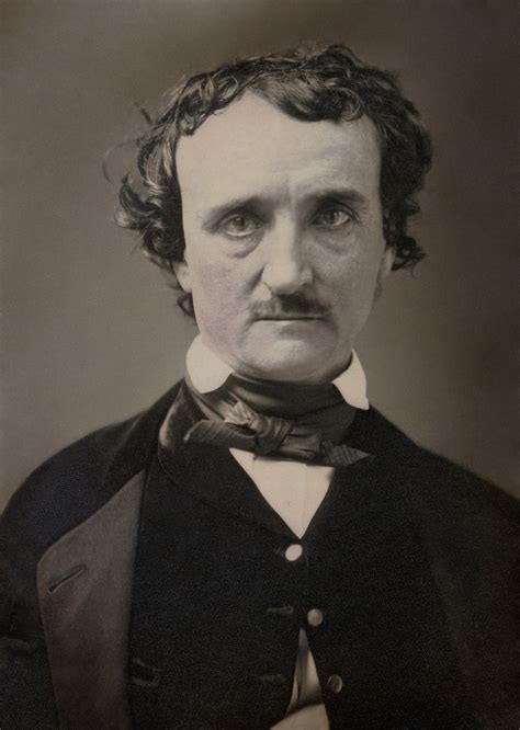 Edgar Allan Poe. Voting period is over. Please don't add any new votes. Voting period ends on 2 Apr 2019 at 20:56:42 (UTC) Original - "Annie" daguerreotype of Edgar Allan Poe Alt 1 - Increased contrast and further retouching. Reason One of very few photos of Poe, lovingly restored. Articles in which this image appears Edgar Allan Poe