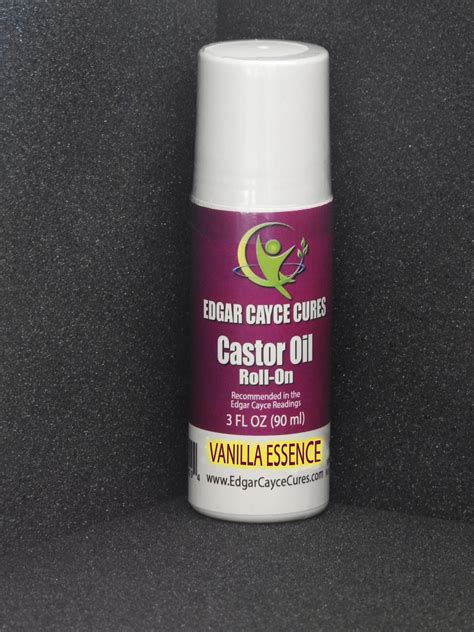 Edgar cayce castor oil