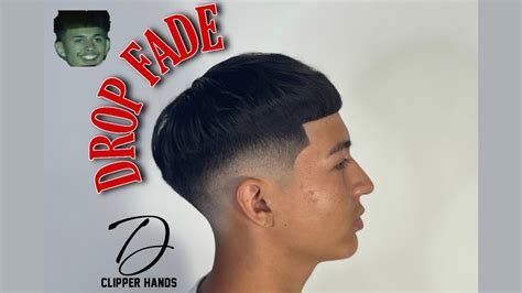 Skin Fade with Double Razor Line. This is a nice drop fade haircut for guys who want a hassle-free style and only want to spend a few minutes every day on the top part. The razor lines on the side are cut in a stylish arch, and the side combed hair shows off the volume. The top hair will need some maintenance on a daily basis — but not too much.. 