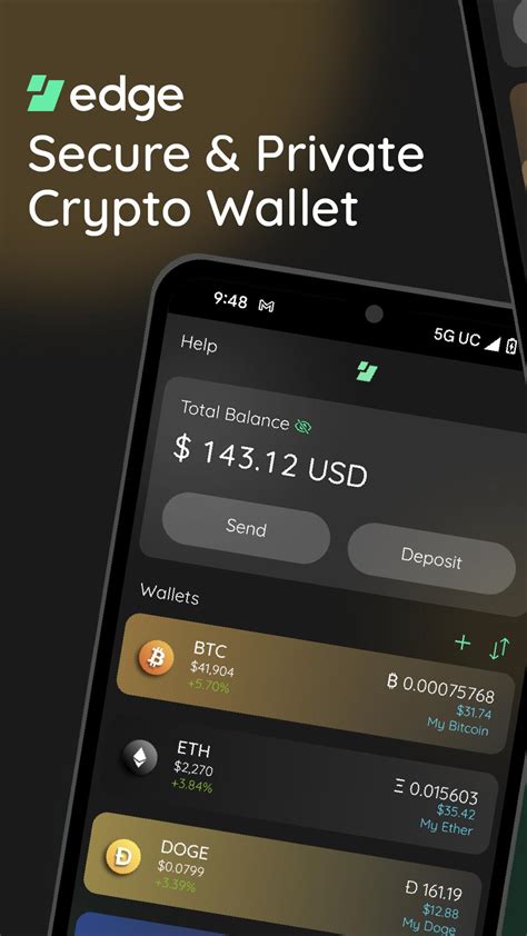 Edge Bitcoin Crypto Wallet APK Download for Android 