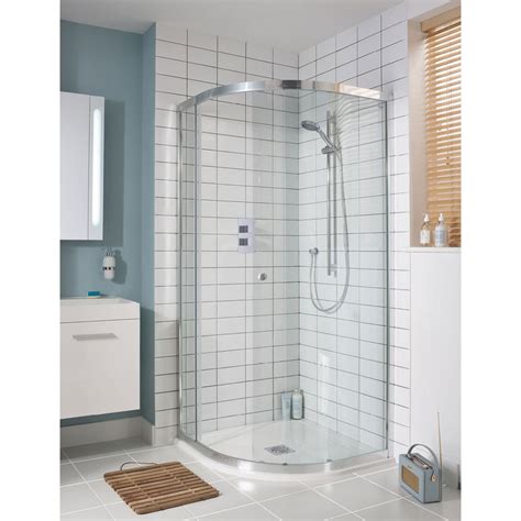 Edge Quadrant Single Door Shower Enclosure - Crosswater Spares