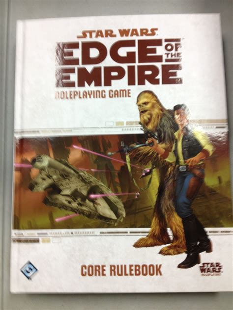 Edge of the empire core rulebook pdf. The 448-page Core Rulebook includes everything players and GMs need to begin their Star Wars roleplay campaign: An introduction to roleplaying in the Star Wars universe. Concise rules allow you to quickly generate and advance all manner of memorable characters. Clear descriptions of the game’s skills and talents. 