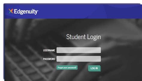 Imagine Edgenuity for Students Log in to your account Educator Username Password Forgot your password?. 