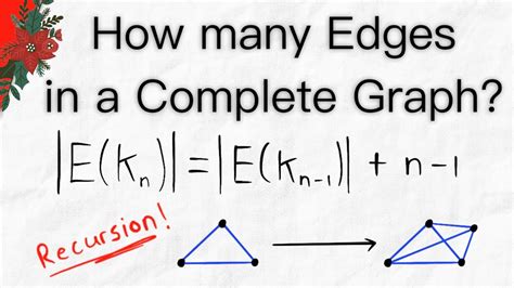 Edges in complete graph. Things To Know About Edges in complete graph. 
