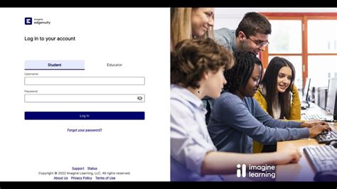 Edginuity login. Log in to your account. Student Educator. Username 