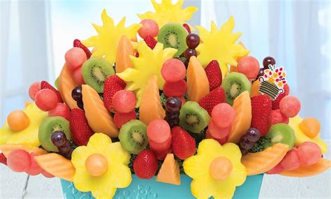 Edible arrangements charleston sc. Fresh fruit arrangements, stunning flower bouquets, chocolate dipped fruit boxes, gift bundles with gourmet coffees and teas from around the world, fresh-baked cookies, boxes of mini cheesecakes and gourmet brownies are all excellent Mother’s Day gifts you can get for under $50 at Edible Arrangements®. In fact, you can find gift bundles ... 