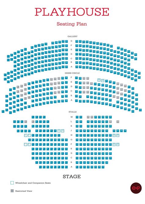 Edinburgh Playhouse Seating Plan & Photos SeatPlan