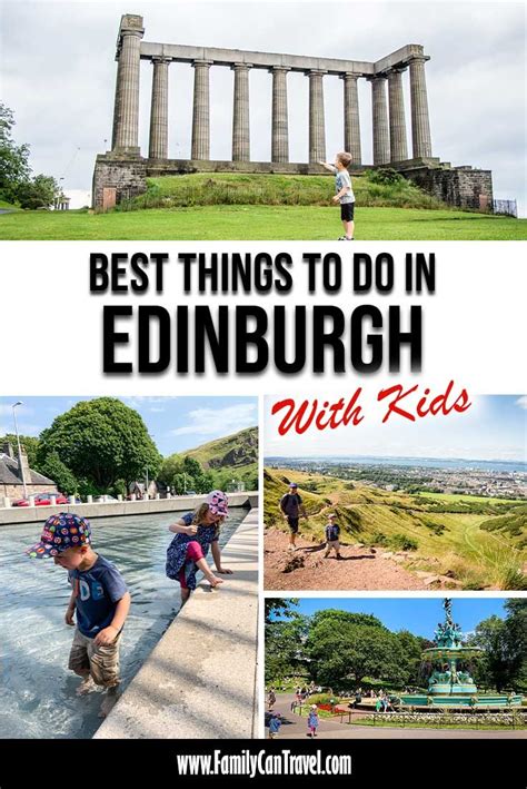 Edinburgh with Kids - Family Can Travel