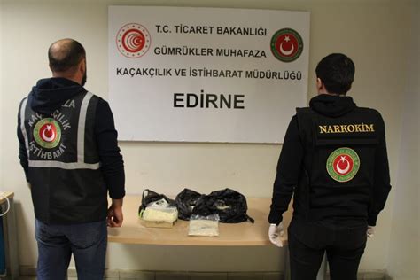 Edirne'de uyuşturucu operasyonlarında 12 şüpheli yakalandı