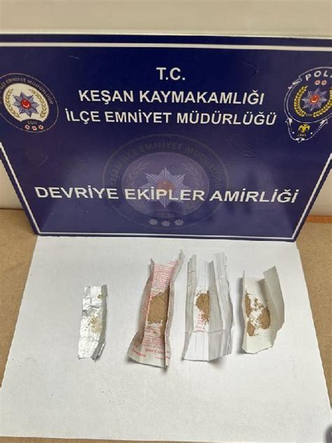 Edirne'de uyuşturucu operasyonlarında 5 şüpheli yakalandıs