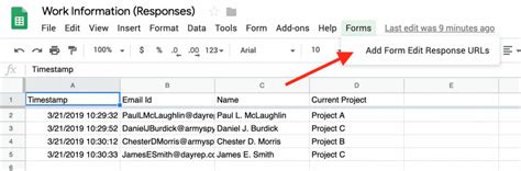 Edit Google Forms Responses in the Spreadsheet xFanatical