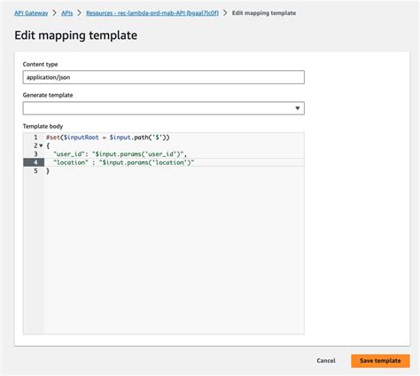 Edit Template Using Api