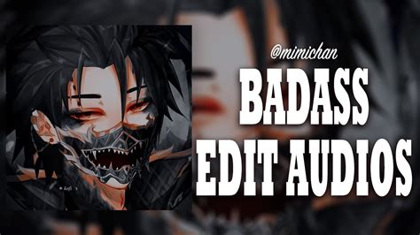 Edit audios badass. Villain edit audios for Badass Side Character.🔥🎧★ important ★→ I do not own any images, songs, or art shown in this video. Rightful credits to the owners. ... 
