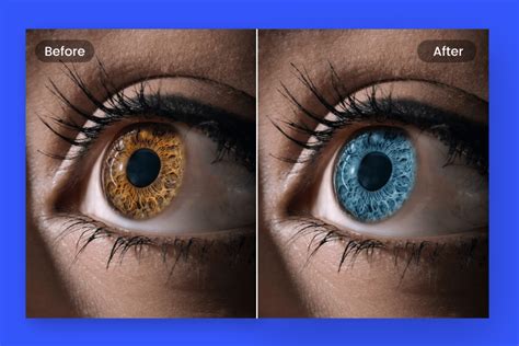 Step 2. Open an image in the program. To upload the picture you want to edit, click Browse for Images or simply drag-and-drop it into the app working area. Step 3. Change the eye color. To use the eye color changer tool, open the Retouching tab and choose Eye color from the right-hand panel..
