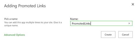 Edit promoted links sharepoint 2016.  This procedure is the same for all...