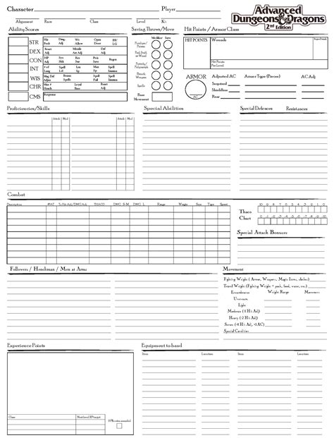 Editable Pathfinder Character Sheet Excel scoopgo