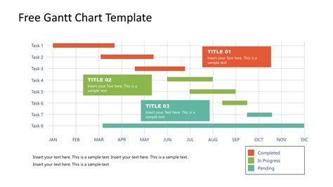 Editable PowerPoint Gantt Chart Template SlideModel