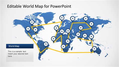 Editable Powerpoint Map Templates