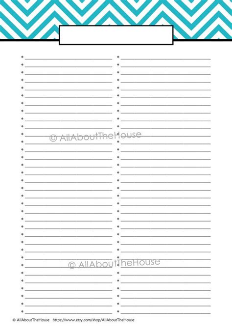 Editable Printable Checklist Template Template.vercel.app