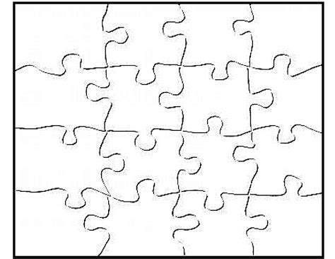 Editable Puzzle Template