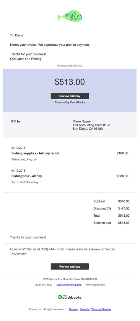 Editing the Email Invoice template on Mac QuickBooks Community