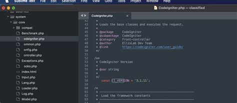 Editor for codeigniter.  CodeIgniter is a powerful PHP framework with a very small footpr...