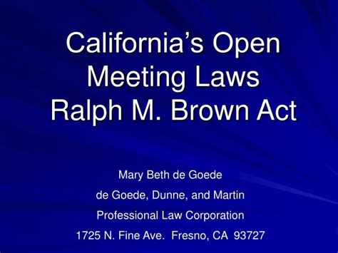 Editorial: California’s Brown Act open-meeting law under assault