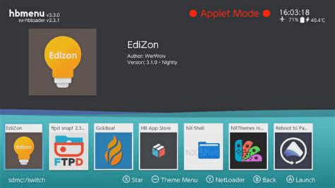 When comparing EdiZon-SE and aio-switch-updater you can also consider the following projects: EdiZon - 💡 A homebrew save management, editing tool and memory trainer for Horizon (Nintendo Switch) Breeze-Beta - Breeze Beta testing. Come to my discord for feedback and support.. 