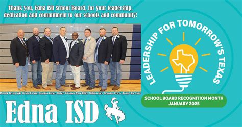 Edna ISD Tonight, the Edna ISD School Board voted to... Facebook