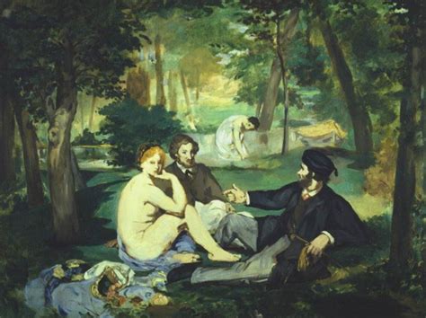 Rejected by the jury of the 1863 Salon, Manet exhibited Le déjeuner sur l’herbe under the title Le Bain at the Salon des Refusés (initiated the same year by Napoléon III) where it became the principal attraction, generating both laughter and scandal. Yet in Le déjeuner sur l'herbe, Manet was paying tribute to Europe's artistic heritage, borrowing his subject ….