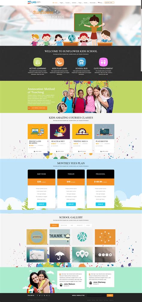 EduLMS WP Learning Management System Theme Learning management