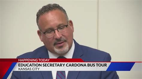 Education Secretary Miguel Cardona's 'Back-to-School Bus Tour' coming to St. Louis today
