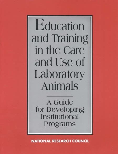 Education and training in the care and use of laboratory animals a guide for developing institutiona. - Study guide for mathis jackson human resource managem.