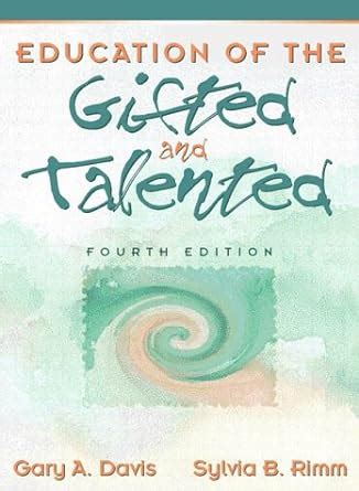 Education of the gifted and talented 4th edition. - Alfa romeo 156 2 5 v6 24v user manual.