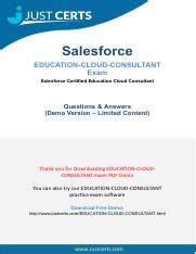 Education-Cloud-Consultant PDF Demo