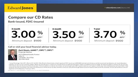Edwards jones cd rates today. Things To Know About Edwards jones cd rates today. 