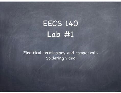 Eecs 140. Things To Know About Eecs 140. 