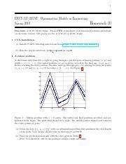 Please attempt the homework for self-evaluation before looking at the solutions. . Eecs127