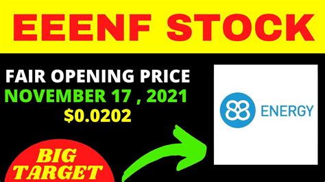 Eeenf stock prediction 2025. Check out our EEENF stock analysis, current EEENF quote, charts, and historical prices for 88 Energy Ltd stock. ... EEENF Stock Predictions, Articles, and 88 Energy Ltd News 