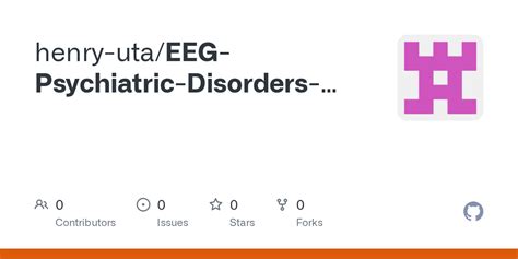 Eeg psychiatric disorders dataset