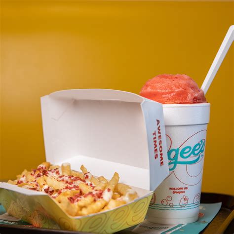 Eeggee - Kids Mac & Cheese. With a kids eegee's and choice of a sugar cookie or fries. $4.39