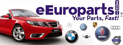 Eeuroparts com. eEuroparts.com is the premier supplier of European auto parts for SAAB, BMW, Volvo, VW, Audi, Mercedes, and other European car brands. Since 2000. Skip to content (800) 467-9769 Sales lines are open from 9am-9pm Central Mon-Sat. FREE SHIPPING ON KITS, SETS & BISON PERFORMANCE (800) 467-9769 