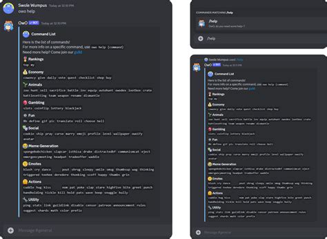 Eevee bot.  Command registration allows modules to declare which messages they...