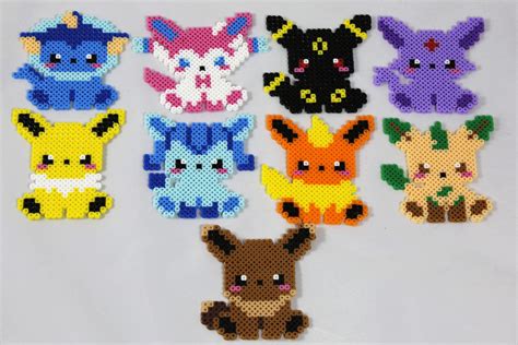 Eevee perler bead pattern. Chibi Eevee Perler Bead Pattern / Bead Sprite. Print PDF. This is a perler pattern. Click here to learn about the different pattern types Made by: yummykittens: Description: Date: 2015-10-03 04:18:01: Hits: 4106: 