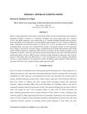 Effect of heat stress on peroxidase activity and total protein …