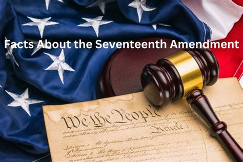 Effect of the Seventeenth Amendment - COSAction