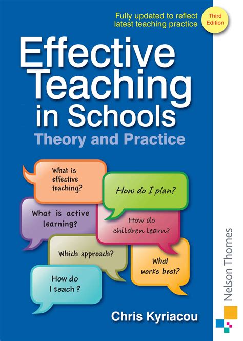 Effective Teaching in Schools : Theory and Practice