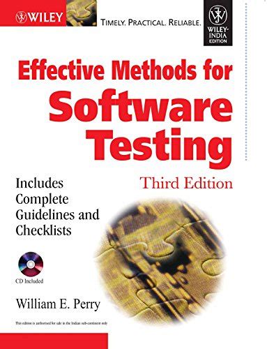 Effective methods for software testing includes complete guidelines checklists and templates 3rd edition. - Galiziens mennoniten im wandel der zeiten.