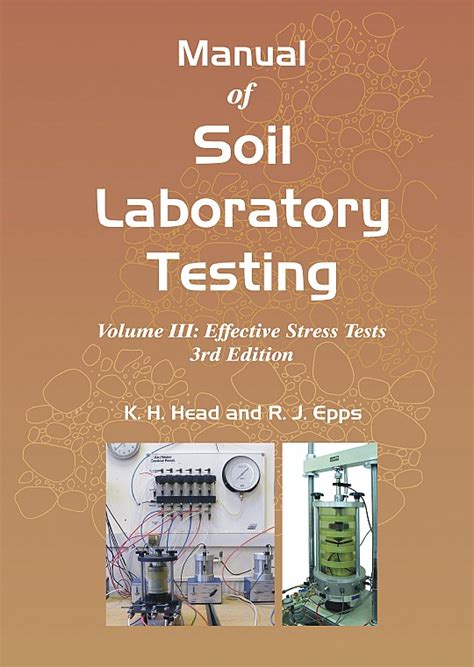 Effective stress tests volume 3 manual of soil laboratory testing. - Volvo penta manuale officina aq 211.
