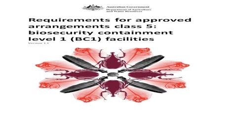 Effectiveness of approved arrangements in managing biosecurity risks …